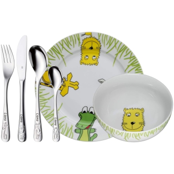 WMF Kindergeschirr-Set Safari, 6-teilig