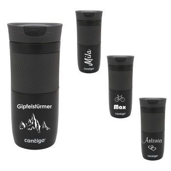 Contigo Byron SNAPSEAL Thermobecher 470 ml Matte Black