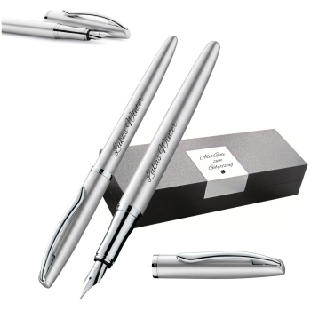 Pelikan Füllhalter & Roller Jazz® Noble Elegance Silber