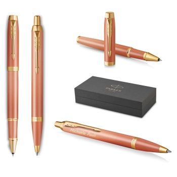 PARKER® IM Rituals Orange GT Tintenroller und Kugelschreiber