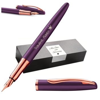 PELIKAN Füllhalter Jazz® Noble Elegance P36 Viola mit Gravur