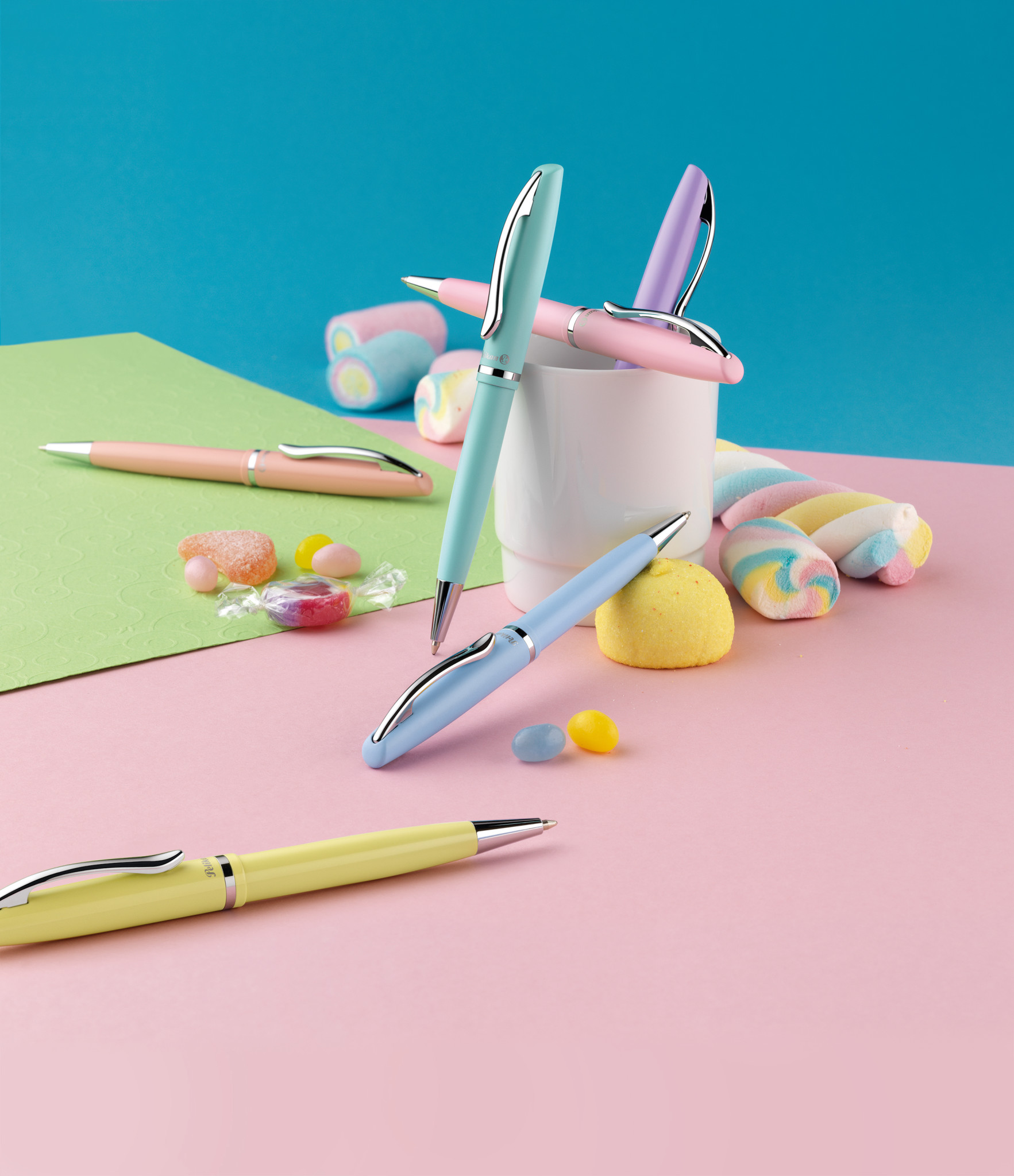 Pelikan Jazz Kugelschreiber Mint – Personalisierbar Mit Gravur, Inkl. Geschenkbox, Made In Germany