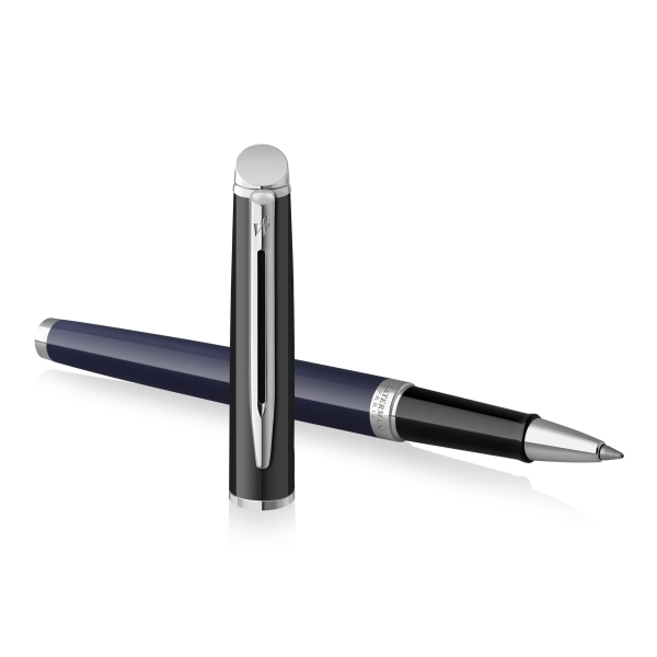 Waterman® Set aus Kugelschreiber und Rollerball Block Black-Blue G.T.