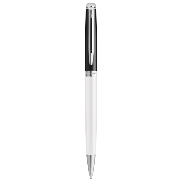 Waterman® Set aus Kugelschreiber und Füllfederhalter Block Black-White G.T.