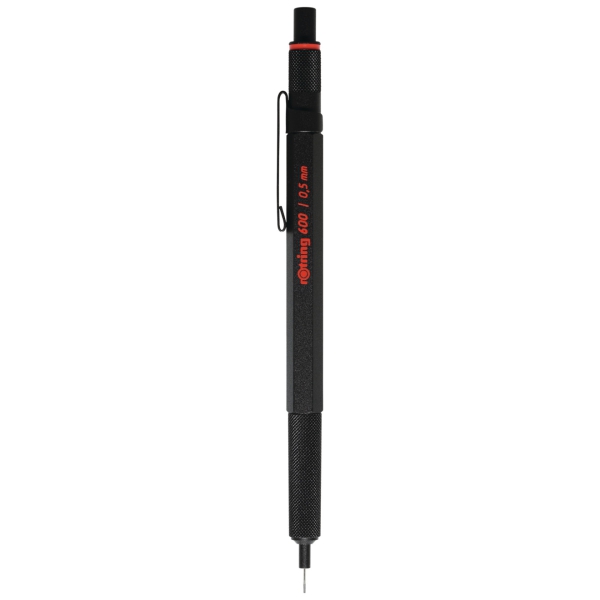 rOtring 600 Kugelschreiber schwarz mit Etui