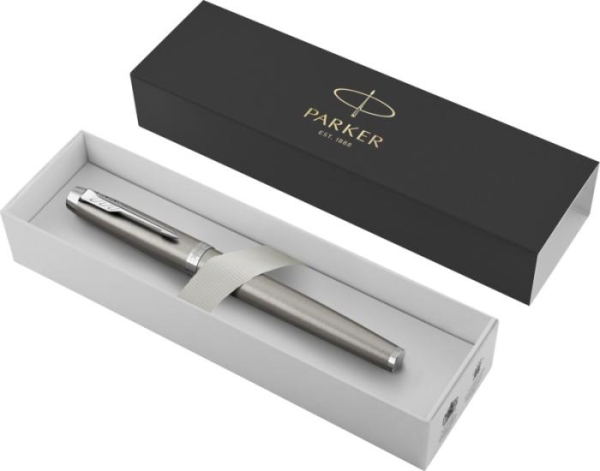 PARKER IM Core Rollerball Brushed Metal C.C.
