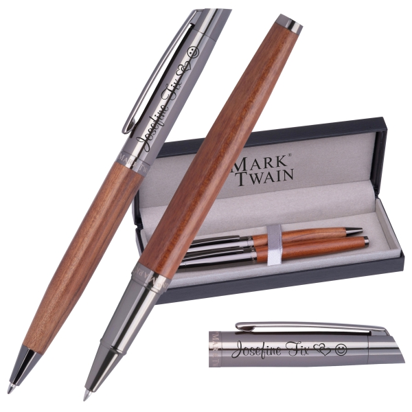 MARK®TWAIN  Schreibset Holz KATRINA