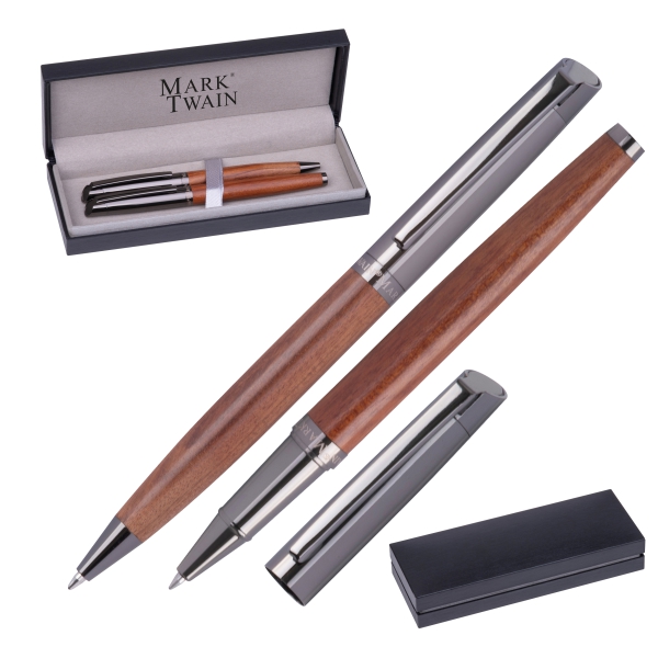 MARK®TWAIN  Schreibset Holz KATRINA