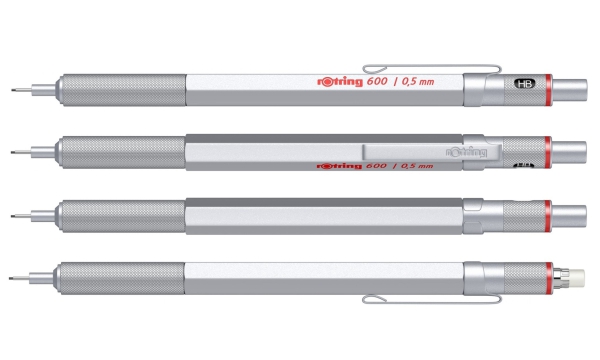 rOtring 600 Set Kugelschreiber & Bleistift silber