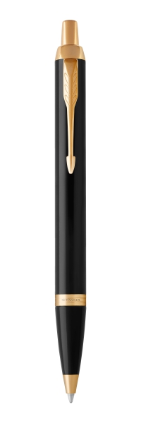 PARKER® IM Core Tintenroller und Kugelschreiber Black Lacquer G.C.
