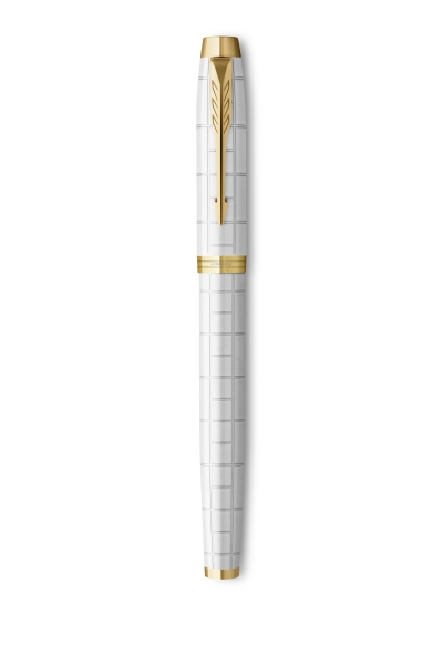 PARKER® IM Premium Schreibset Füllfederhalter und Kugelschreiber Pearl G.C.