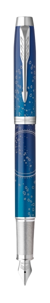 PARKER® IM Premium Schreibset Füllfederhalter und Kugelschreiber S.E. Submerge (Blue)