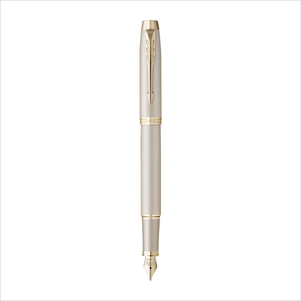 PARKER® IM Professionals Monochrome Füllfederhalter + Kugelschreiber Champagne