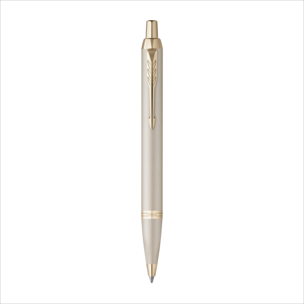 PARKER® IM Professionals Monochrome Füllfederhalter + Kugelschreiber Champagne