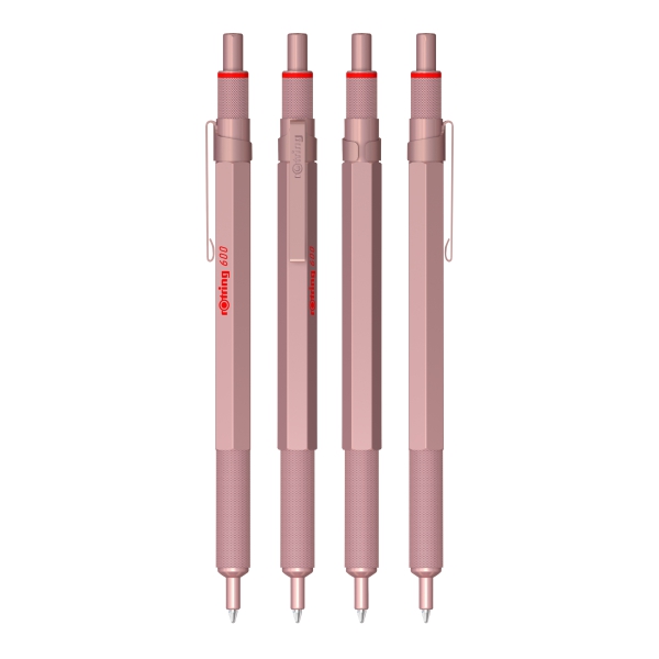 rOtring 600 Kugelschreiber rosegold mit Etui