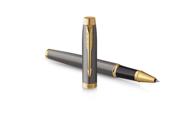 PARKER® IM Grey Core GT Tintenroller und Kugelschreiber