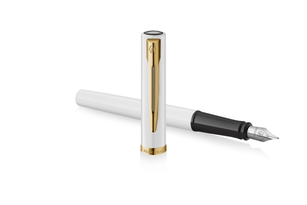 Waterman® Füllfederhalter & Kugelschreiber Impression White G.T.