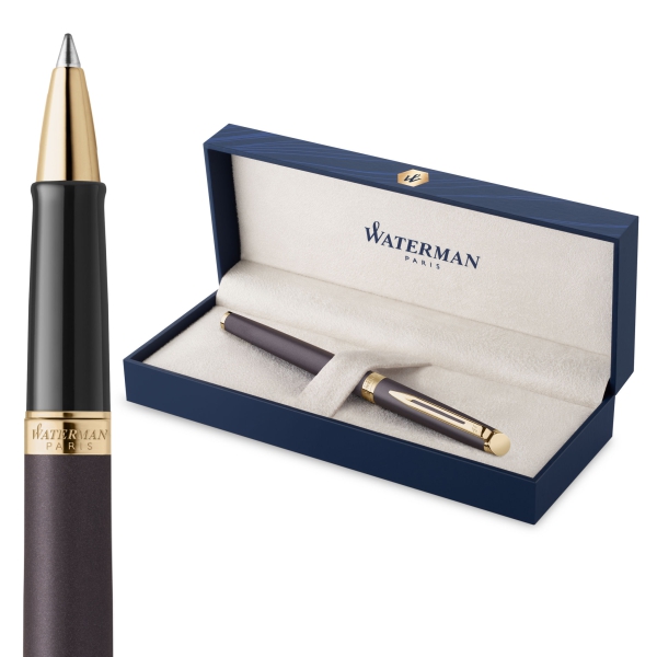 Waterman® Rollerball Hemisphere Lava Black G.T.