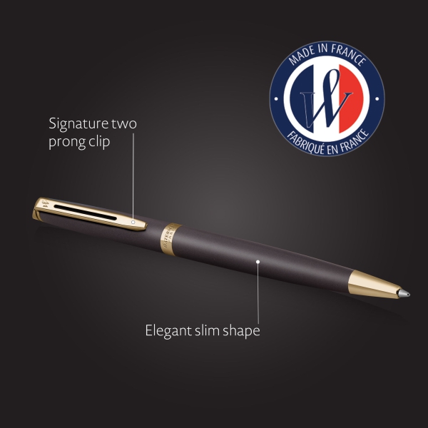 WATERMAN® Kugelschreiber Modell Hemisphere Lava Black G.T.