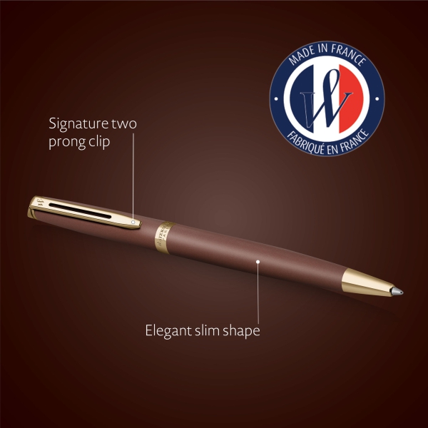 WATERMAN® Kugelschreiber Modell Hemisphere Copper Red G.T.