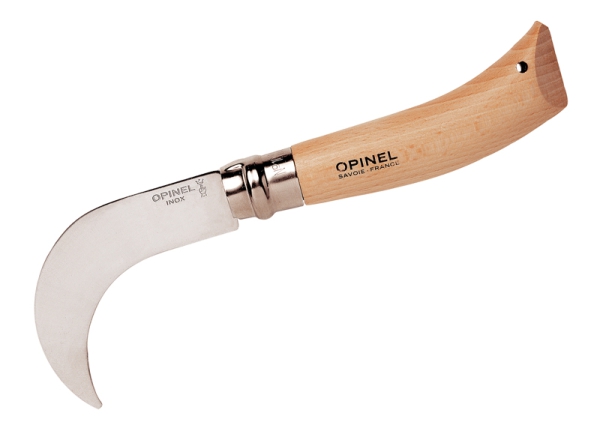 Opinel No 10 Gärtnermesser, Buchenholz