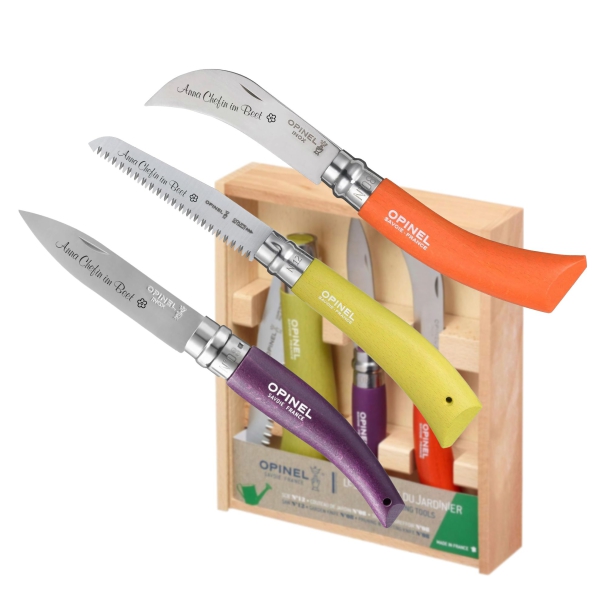 OPINEL Gartenwerkzeug Set bunt