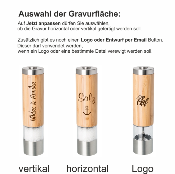 Elektrische Salz- oder Pfeffermühle HOBART