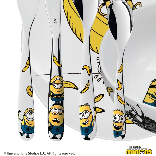 WMF Kindergeschirr-Set Minions, 6-teilig