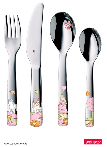 WMF 4 tlg. Kinderbesteck Prinzessin Anneli