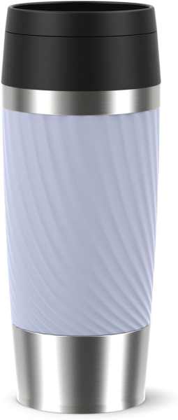 EMSA Thermobecher TRAVEL MUG Classic Twist Lavendel 360 ml mit Wunschgravur