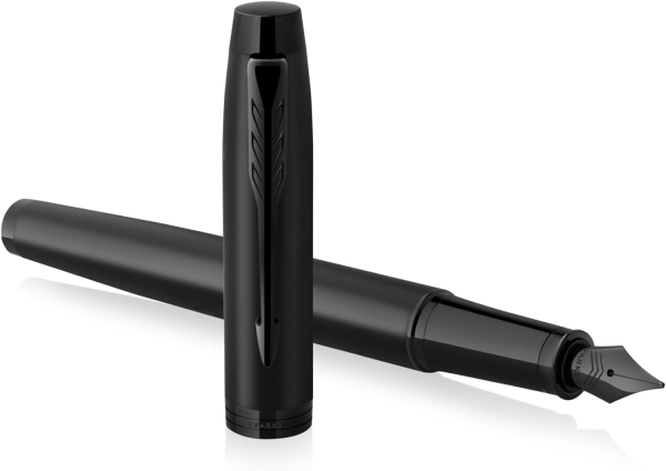 PARKER® IM Achromatic Füllfederhalter + Kugelschreiber matt-schwarz