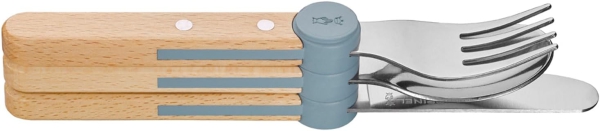 Le Petit Gourmet Kinderbesteck Regenblau – Kinderbesteck-Set