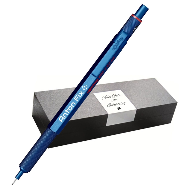 rOtring 600 Kugelschreiber blau mit Etui
