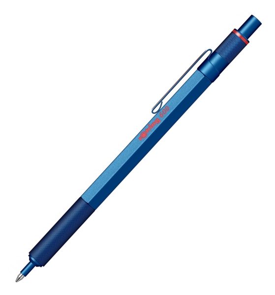 rOtring 600 Kugelschreiber blau mit Etui