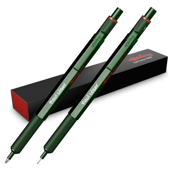 rOtring 600 Set Kugelschreiber & Bleistift grün