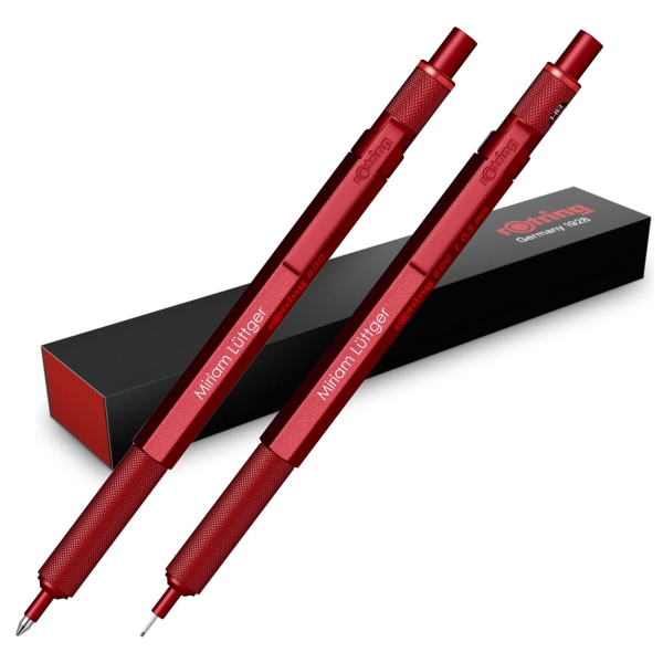rOtring 600 Set Kugelschreiber & Bleistift rot