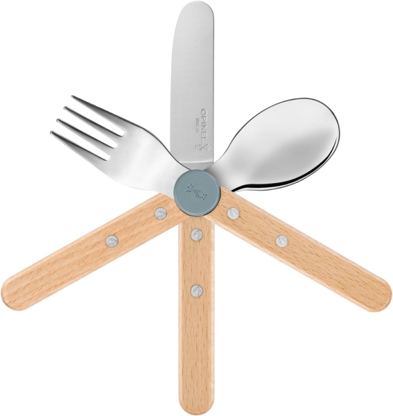 Le Petit Gourmet Kinderbesteck Regenblau – Kinderbesteck-Set
