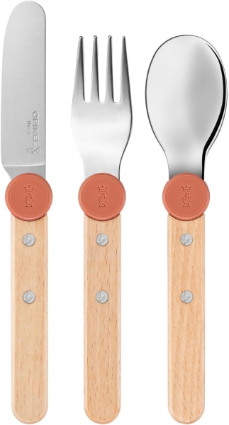 Le Petit Gourmet Kinderbesteck Koralle – Kinderbesteck-Set