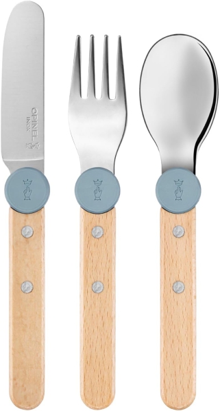 Le Petit Gourmet Kinderbesteck Regenblau – Kinderbesteck-Set