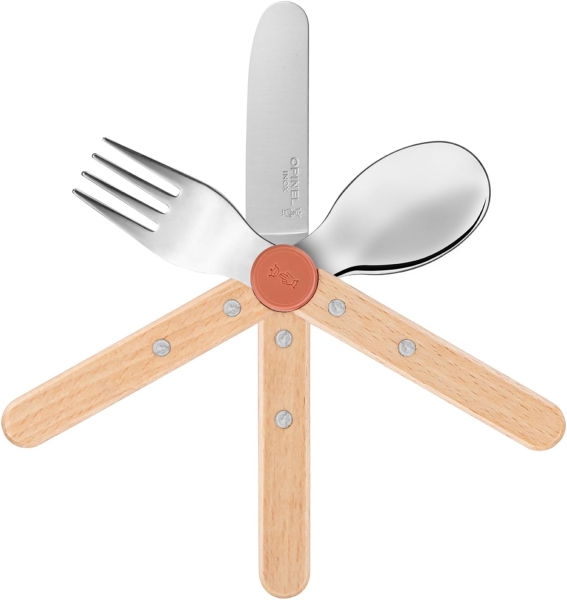 Le Petit Gourmet Kinderbesteck Koralle – Kinderbesteck-Set