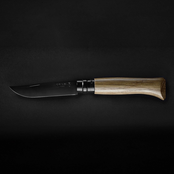 OPINEL N°08 Black Oak Taschenmesser