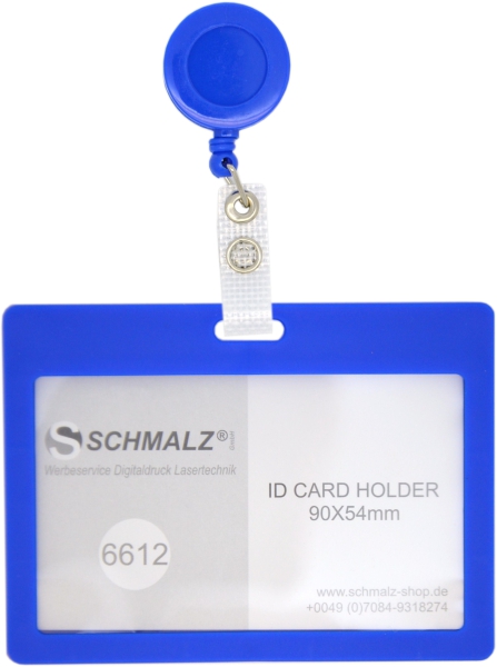 Kartenhalter TULLA Querformat mit Ausweisjojo SOLID