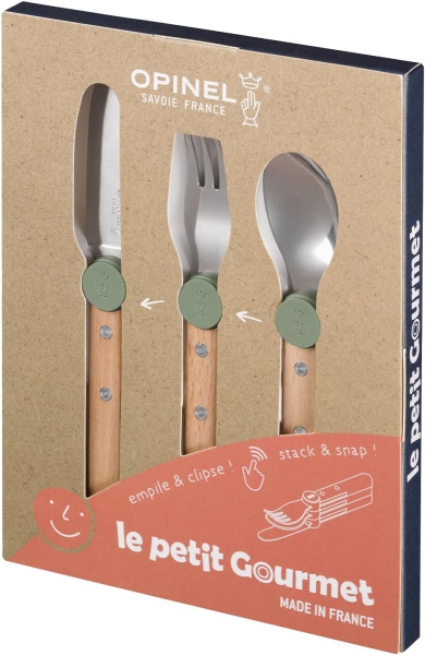 Le Petit Gourmet Kinderbesteck Koralle – Kinderbesteck-Set