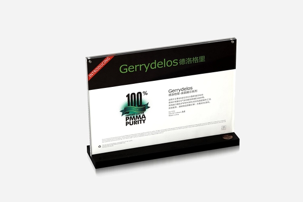 Tischaufsteller T-Form GERRYDELOS