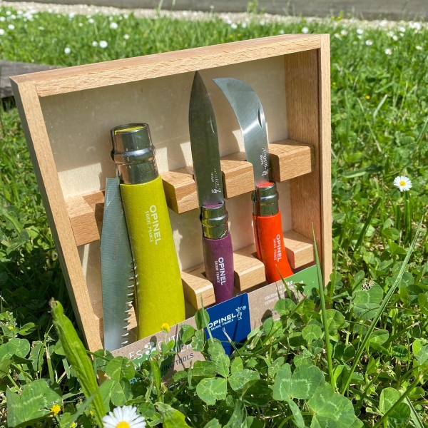 OPINEL Gartenwerkzeug Set bunt