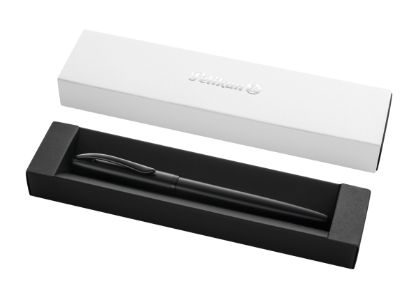 PELIKAN Füllhalter Jazz® Noble Elegance P36 Carbon Schwarz mit Gravur