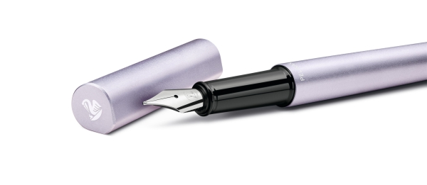 Pelikan Set aus Kugelschreiber und Füllhalter Ineo® Elements Lila-Violett mit Gravur