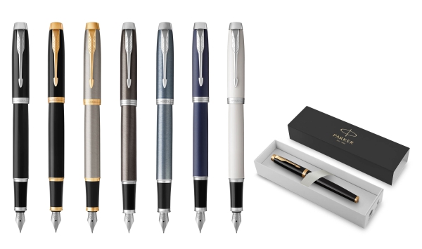PARKER Core IM Brushed Metal G.C. Füllfederhalter