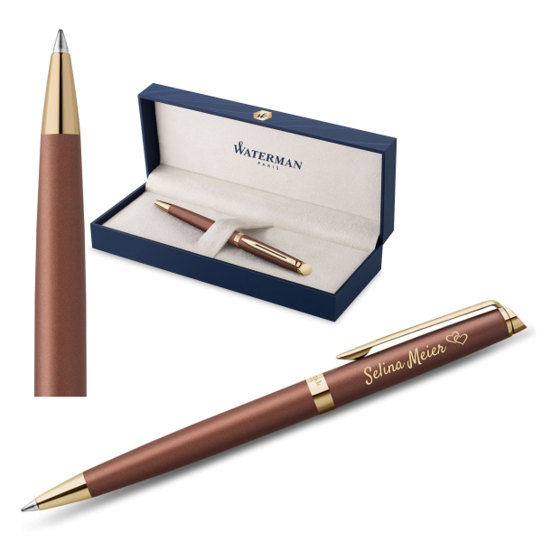 WATERMAN® Kugelschreiber Modell Hemisphere Copper Red G.T.