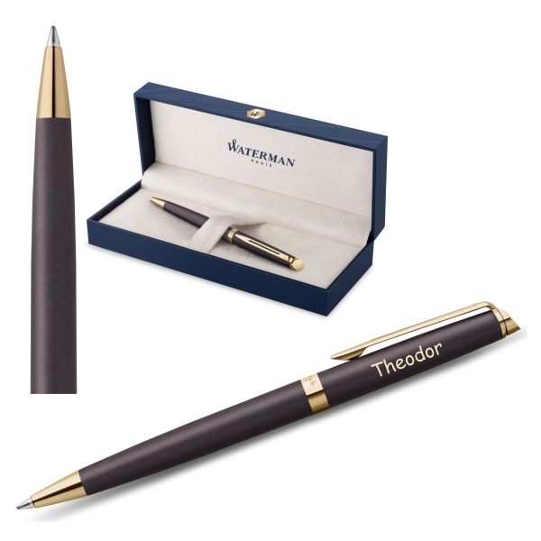 WATERMAN® Kugelschreiber Modell Hemisphere Lava Black G.T.